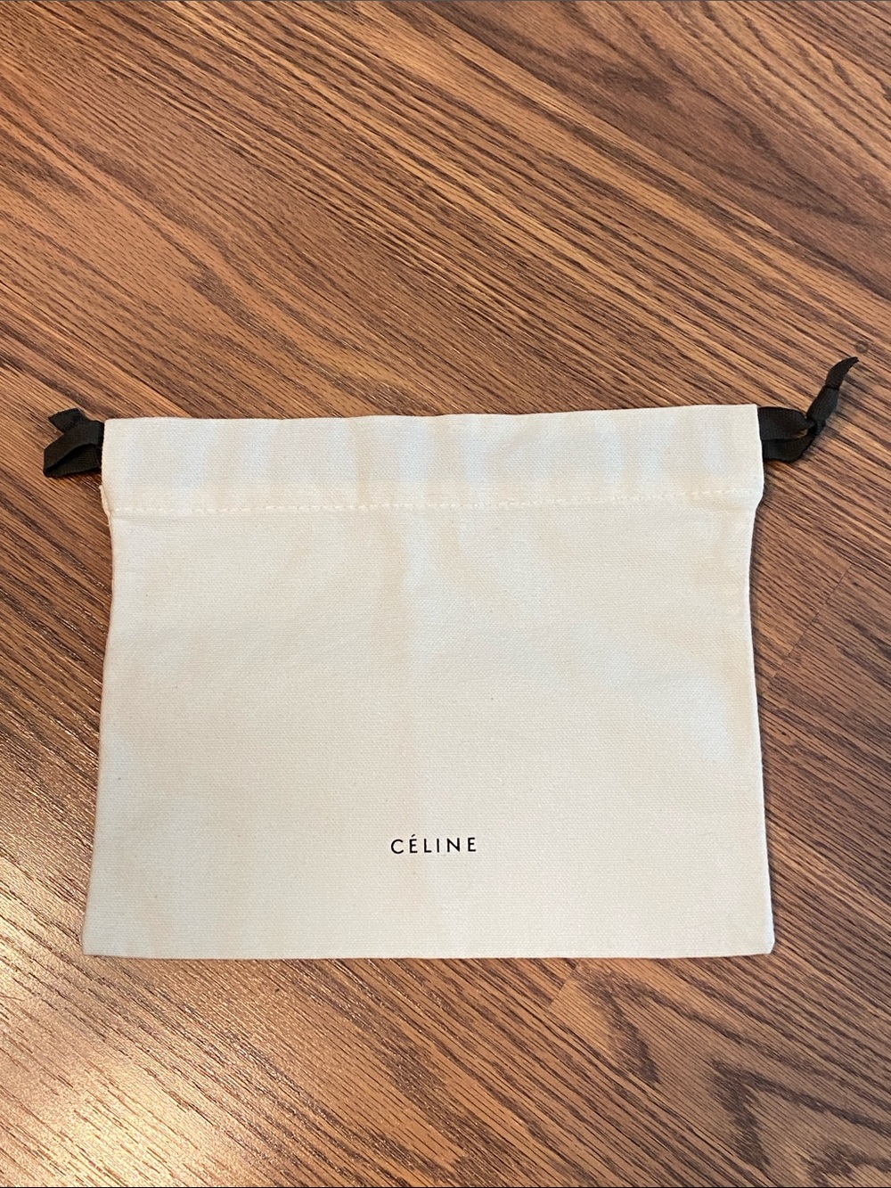 CÉLINE Wallet Drawstring Dust Bag 9” x 7 1/2”